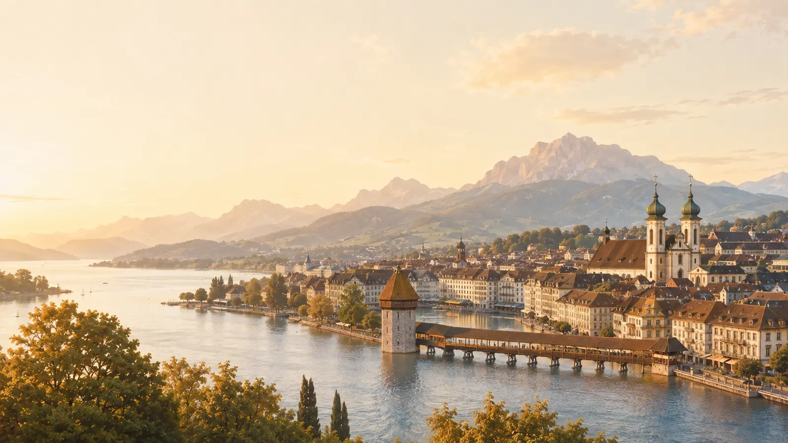 Landschaft im Kanton Luzern