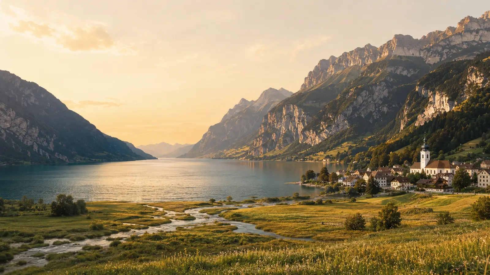 Landschaft im Kanton Uri